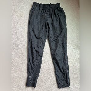 Holloway Black Windbreaker Athletic Pants with Ankle Zippers